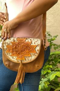 Bolso de cuero con un solo Mango para mujer, elegante, con patrón de caramelo, decoración de borlas, monedero de moda de nailon para mujer - Product Image 4