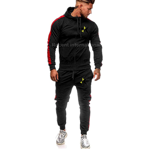 Chándal Deportivo Personalizado de Alta Calidad, Ecológico, Ligero, de Algodón y Poliéster, Transpirable, de Secado Rápido, para Hombre, Talla Grande, Invierno - Product Image 3