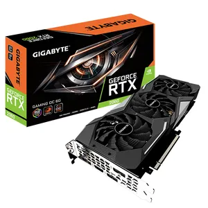 기가 바이트 NVIDIA GeForce RTX 2060 게임 OC 6G 6GB GDDR6 192 비트 메모리 인터페이스 그래픽 카드 (GV-N2060GAMING OC-6GD)