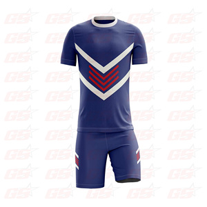 20/21 seanon Soccer Uniform With Set Sublimation Sportswear Wholesale Custom Soccer Jersey For Men Football Shirt Suits - Product Image 3