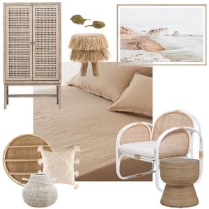 Meubles de jardin pliables en rotin naturel tressé à la main pour l'extérieur - Product Image 3