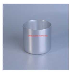 Portavelas de plata mate, soporte de cera, tarros, tazas, nuevo diseño - Product Image 3