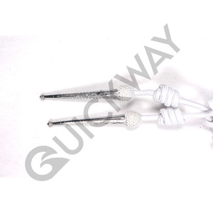 QUICK WAY INDUSTRIES Cordón de hombro decorativo de ala metálica dorada con puntas para uso en trajes ceremoniales - Product Image 6