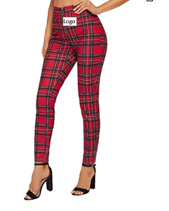 กางเกงเลกกิ้งทรงสกินนี่ลำลองของผู้หญิง,กางเกงทำงานเอวสูงยืดกางเกงโยคะมีทั้งกางเกงเลกกิ้ง - Product Image 4