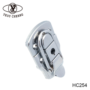 กล่องเครื่องมืออกที่ทันสมัยพร้อมล็อคแบบปรับได้สลักนิเกิลชุบ HC254สังกะสีที่แข็งแกร่ง ROHS ฮาร์ดแวร์พิเศษ - Product Image 6