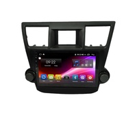 Autoradio IYING pour Highlander 2007-2013 Android 10.0 Écran tactile Navigation GPS CarPlay Android Auto DSP Multimédia pour