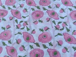 Tela Jaipuri India, Tela con Estampado a Mano - Product Image 3