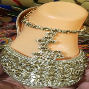 Pakistani Khussa <b>Ladies</b> <b>Shoes</b> Lightweight Indoor Spring Use Khussa <b>Shoes</b> - Product Image 6