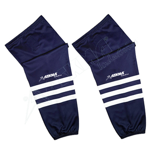 Chaussette de hockey sur glace OEM de haute qualité, entièrement sublimée, vêtements de hockey personnalisables - Product Image 1