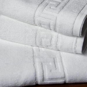 Ensembles de serviettes blanches brodées avec logo personnalisé pour spa, 100% coton éponge, serviettes de bain de luxe pour hôtel, logo personnalisé - Product Image 6