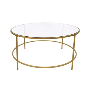 Table en métal Antique de forme ronde, table centrale de conception créative, vente en gros, couleur personnalisée, table en métal classique - Product Image 3