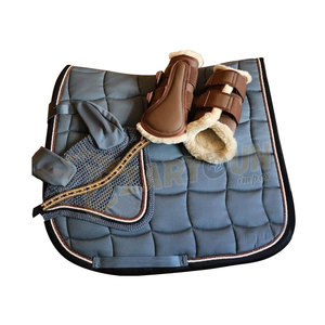 Recién llegado del fabricante, juego de almohadillas de sillín de caballo personalizables de 19MM de alta calidad, forro de polialgodón al mejor precio - Product Image 5