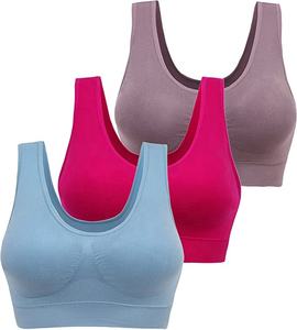 Sujetador de yoga sexy de alta calidad para mujeres negras y sujetador para dormir - Product Image 6