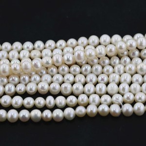 ไข่มุกน้ำจืดสีขาวเกรด AA 7มม. ไข่มุกจีนแบบหลวมธรรมชาติ - Product Image 2