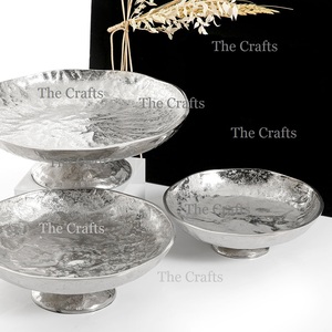 ชุดชามอลูมิเนียม3ขนาดพร้อมชามช็อคโกแลตคุณภาพสูงสำหรับวางบนโต๊ะและเครื่องครัว - Product Image 5