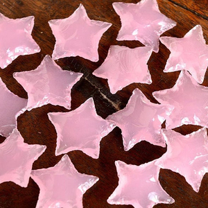 Quartz rose poli croissant de lune pierres précieuses de guérison pour la décoration de l'amour rituels de bien-être holistiques vente en gros - Product Image 2