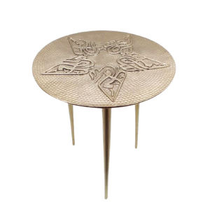Best Seller Living Room Furniture Iron Round <b>Table</b> <b>Gold</b> Color Classic Style <b>Side</b> <b>Table</b> and Coffee <b>Table</b> Handcrafted Customized - Product Image 6
