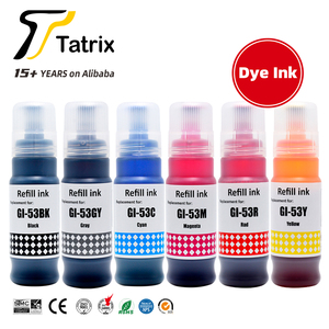 Tatrix GI-53 Refill <span class=keywords><strong>Ink</strong></span> GI53 Chai Mực Tương Thích Nước Dựa Trên Số Lượng Lớn Chai Refill Mực Cho Canon Máy In GI-53 - Product Image 1