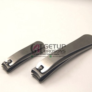 เครื่องมือความงามบรรจุภัณฑ์แบบกำหนดเองได้,ที่ตัดเล็บสีดำแบบมีสไตล์ทำจากสเตนเลสสตีลพร้อมโลโก้ของคุณเอง - Product Image 4