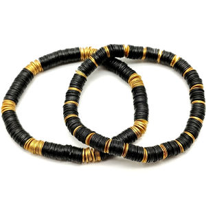 Gold Plated Chakra Healing Fine Chain Bracelet Real Stones Volcanic Lava Mala <b>Meditation</b> Wrap Stretch Charm Bracelets for Party - Product Image 1