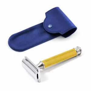 Rasoir de sécurité de luxe DE avec lame unique réutilisable – Rasoir manuel double tranchant écologique et réglable pour le rasage et l'entretien personnel - Product Image 5