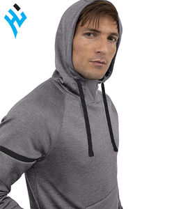 Nouveau Dernières OEM Service Personnalisé logo 100% Polyester Polaire Casual Street wear Style Hommes Sport Pull À Capuche - Product Image 5