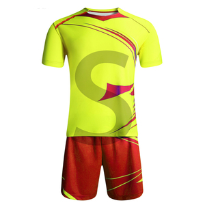 Wholesale Soccer T-shirts Football Wear 100% Polyester Soccer Uniform for Men Soccer Jersey Football Uniform Football Jersey - Product Image 6