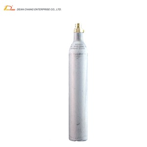 Cilindro de gas de aluminio CO2 de 0,6 kg de alta calidad Producto superior en la categoría de cilindros de gas Fabricante de agua con chispas sin válvula - Product Image 2