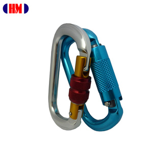 Mosquetón de Escalada en Forma de O con Cierre Giratorio de 25 KN Hecho de Aluminio - Product Image 3