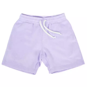 Shorts de plage d'été pour hommes, respirants, grandes tailles, décontractés, taille haute élastique, logo personnalisable imprimé, 100% coton, motif uni - Product Image 1
