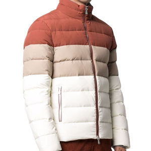Meilleure qualité adulte décontracté hiver extérieur rembourré Bomber veste personnalisé haute rue avant à capuche col montant tendance mode - Product Image 1