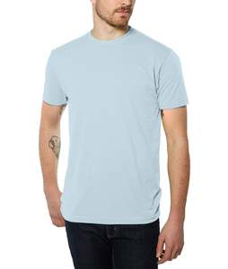 Camisetas Unisex Lisas con Logotipo Personalizado, Manga Corta, Cuello Redondo, Tela Suave, Transpirable, Antiarrugas, de Secado Rápido, Poliéster/Algodón - Product Image 5