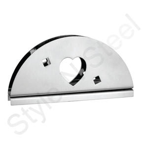 ที่ใส่กระดาษทิชชู่ชุบสแตนเลสสีเมทัลลิคที่ใส่กระดาษเช็ดปาก - Product Image 4