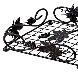 Porte-serviettes en métal pour la maison, support de rouleau essuie-tout métallique, décoration et tendance, noir - Product Image 1