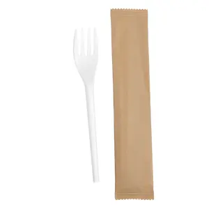 Quanhua Good Quality CPLA Cutlery Set Disposable Knife And Fork Compostable Biodegradable Knife