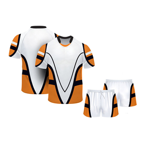 Nouveau design Maillots de rugby pour clubs sportifs Taille courte et grande Taille Plus Séchage rapide Respirant Anti-bactérien Anti-UV Transfert thermique - Product Image 1