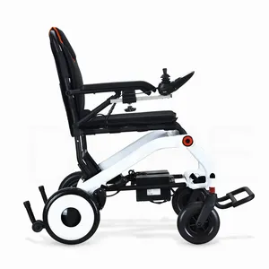 Fauteuil roulant électrique pliable à bas prix pour les voyages handicapés