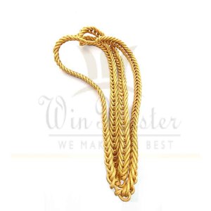 Aiguillette ceremonial uniforme de oro/Cordón de hombro ceremonial personalizado - Product Image 6