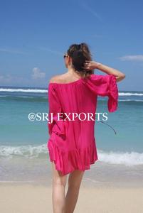 ชุดเดรสผู้หญิงสไตล์โบฮีเมียน,ชุดกระโปรงยาวปักลายดอกไม้มาเจสติกแขนกระดิ่งเสื้อผ้าอินเดีย - Product Image 3