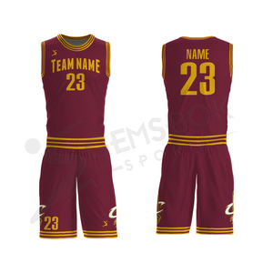 Uniforme de Baloncesto Personalizado de Alta Calidad, Último Diseño, Secado Rápido, Transpirable, Antibacterial, Protección UV, 100% Poliéster - Product Image 2