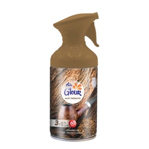 Air Glour 250ml respetuoso con el medio ambiente Anti tabaco ambientador Spray ABS botella de plástico para coche Oficina baño uso almacenado único - Product Image 1