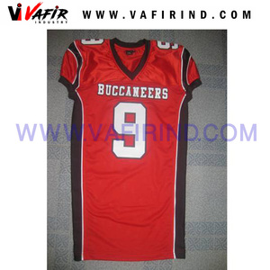 Conjunto de uniformes de fútbol americano sublimado personalizado de alta calidad Camisetas de fútbol americano con diseño de Jersey personalizado para uso deportivo - Product Image 4