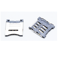 Eteily CARTE MICRO SIM 6 PIN FLIP TYPE METAL BODY CT de haute qualité et longue durée pour les applications internes/intégrées