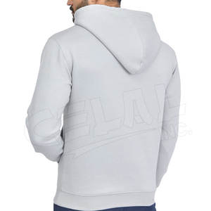 Ropa Deportiva personalizada para hombre, ajustada Sudadera con capucha y cremallera completa, de último diseño - Product Image 3