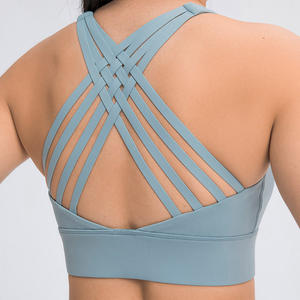 สปอร์ตบราไร้ตะเข็บแบบใหม่ คุณภาพสูง บริการรับผลิตแบรนด์ส่วนตัว (OEM) สำหรับผู้หญิง - Product Image 6