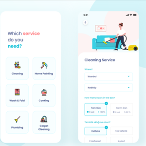 Ứng Dụng Đặt Phòng Dịch Vụ Vệ Sinh Hàng Đầu | Ứng Dụng Đặt Phòng Trên Thiết Bị Di Động/IOS - Product Image 5