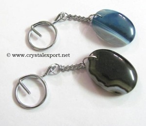 Achat Bleu Onyx Ovale Porte-clés | Commande En Ligne pour Bleu Onyx Ovale Porte-clés - Product Image 1