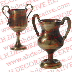 Vase à fleurs en métal plaqué or, qualité supérieure, porte-fleurs fait à la main, centre de table à vendre - Product Image 6