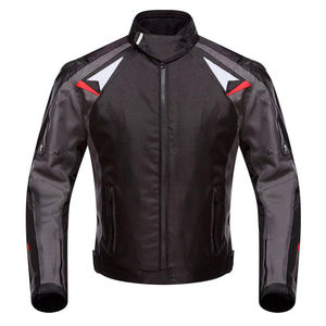 Meilleure veste de moto de course noire personnalisée Vêtements de sport de protection approuvés par la CE Protection supérieure Respirabilité-Offre Spéciale de moto - Product Image 4