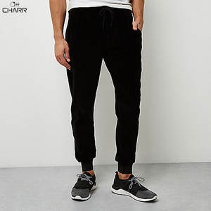 Pantalones de jogging para hombre, ropa para correr de terciopelo negro, gran oferta - Product Image 5